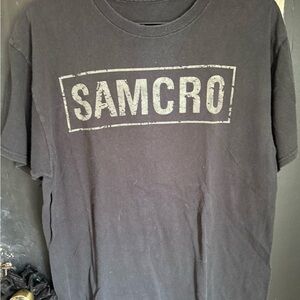 Sons Of Anarchy SAMCRO Black T-Shirt